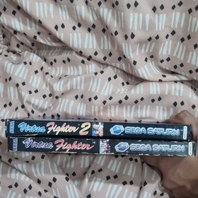 SEGA Virtua Fighter & Virtua Fighter 2 Sega Saturn, Manuals Included