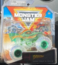 NEW  SPIN MASTER MONSTER JAM DRAGON GHOST CREW SERIES 37 CHASE NEW HTF🔥