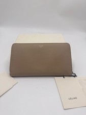 Celine Pre-Owned Authentic Long Wallet Grey M...