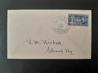 Newfoundland 1939 Royal Visit with Special Handstamp