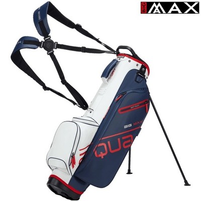 BIG MAX 2026 AQUA SEVEN H LEICHTE GOLF-TRAGESTÄNDERTASCHE - MARINEBLAU/WEISS/ROT