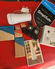 SimpliSafe Security Alarm System for Home. Indoor Doorbell Camara. Window Alarm