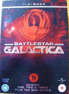 Battlestar Galactica - Seasons 1-3 + Mini-Series [DVD Box-Set] very good Conditi