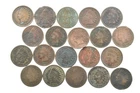 Lot 20 1800's 1890-1899 Indian Head Penny Cents US Coin Collection 2/5 Roll *378