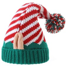 Christmas Elf Hat, Adults Elf Beanie, Holiday, New Years Party Costume, Hat