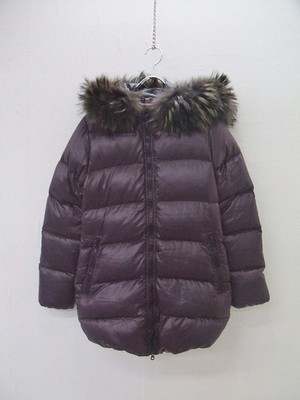 DUVETICA KAPPA hooded down coat size 40 Down jacket purple 9-0929A 