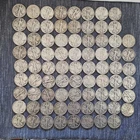 Lot of 78 Walking LIBERTY Half Dollars $39 Face Value 90% SILVER.