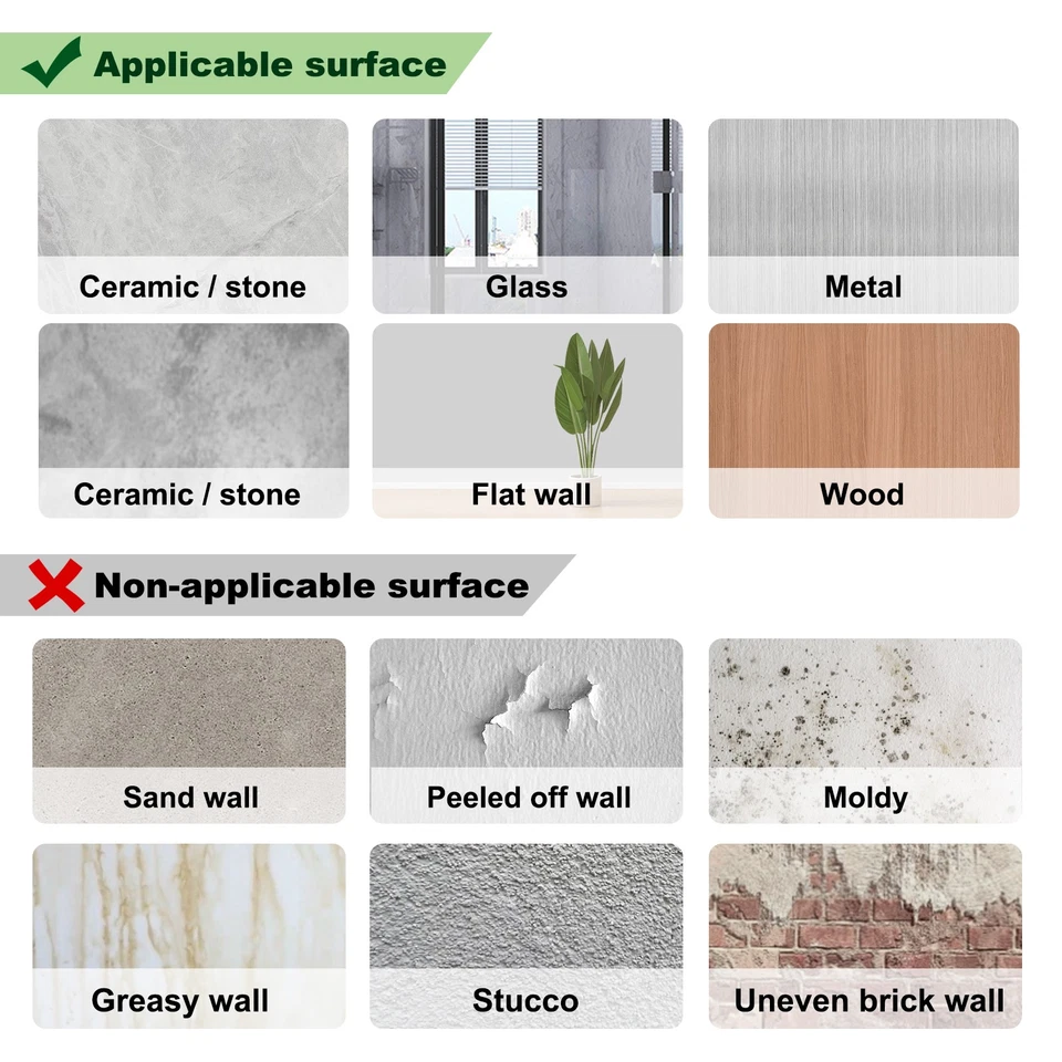 10-40x Self-Adhesive Tiles Stickers Kitchen Backsplash Bathroom Stick Wall Tiles - Image 4 of 4