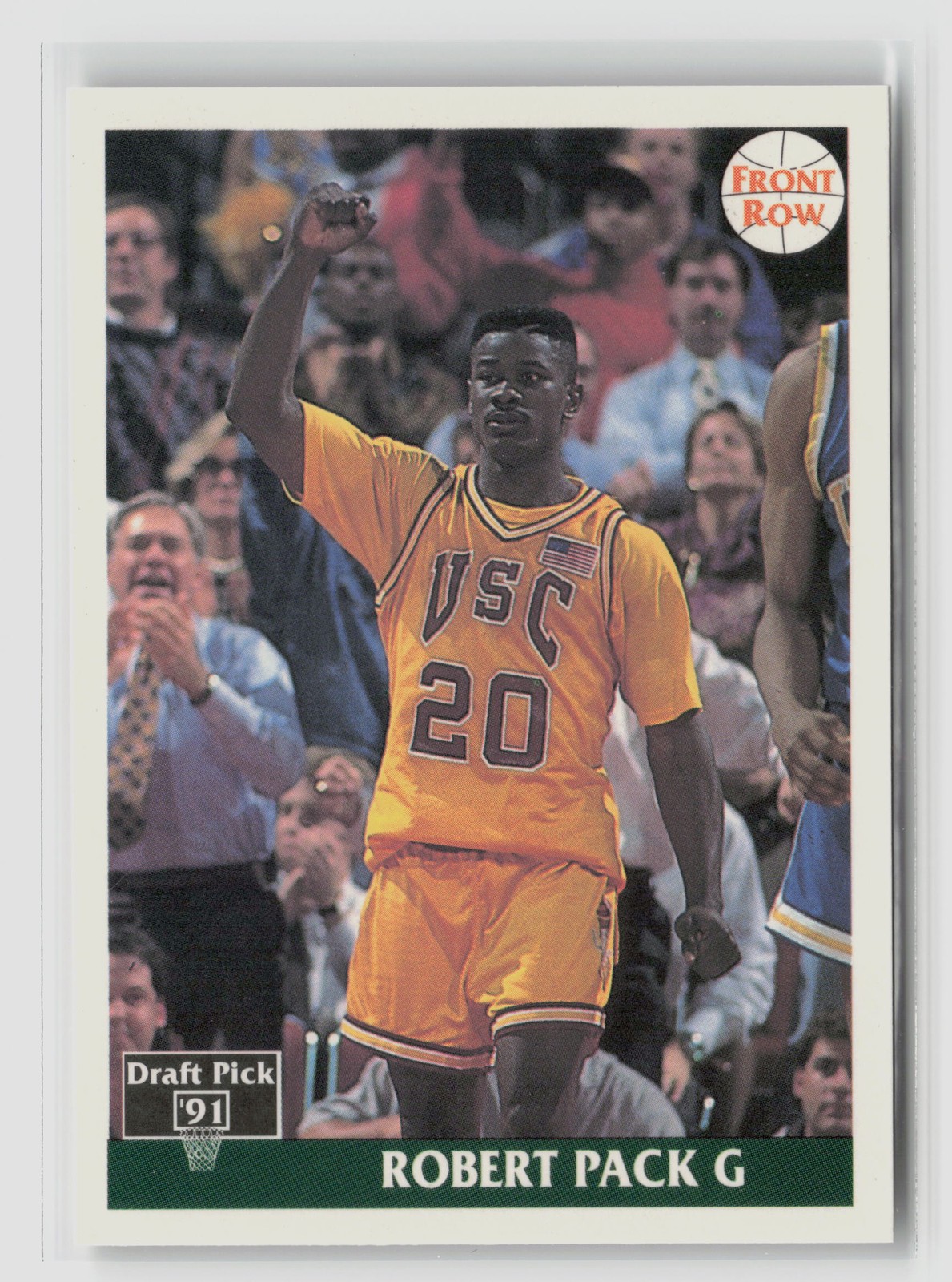 Robert Pack #100 1991 Front Row Usc Trojans