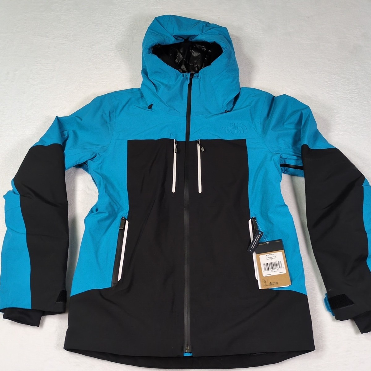 スノウ＊ North Face Inclination Mens Small Ski Jacket $500 Black Blue