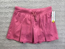 Cat  Jack Girls Youth Large 10/12 Pink Rose Pull On Knit Skort