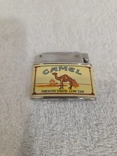 Vintage Camel "Smooth Taste Low Tar" Firebird Cigarette Lighter