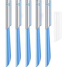 Women Facial Razor for Hair Removal - Dermaplaning Tool Peach Fuzz Trimmer, Fine