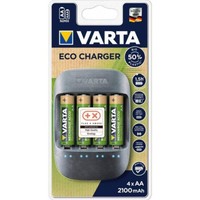 Varta Eco LadegeräT Aa/Aaa Inkl. 4X Aa Nimh-Akkus