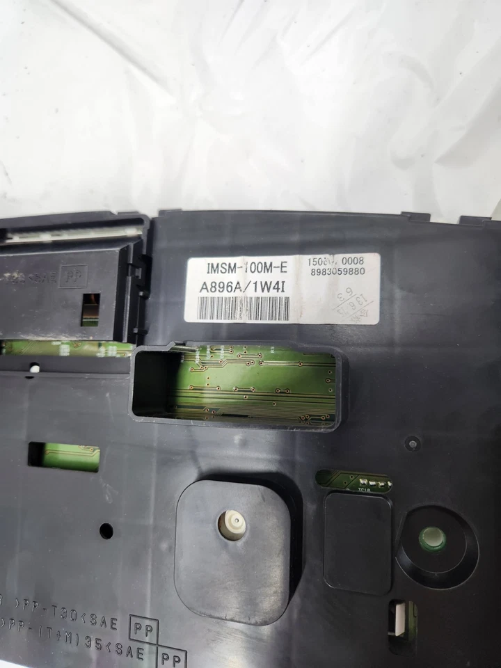 Cuadro de instrumentos Isuzu NPR XD 2012-2015 IMSM-100M-E 8983059880 MPH velocímetro Foto 4 de 4