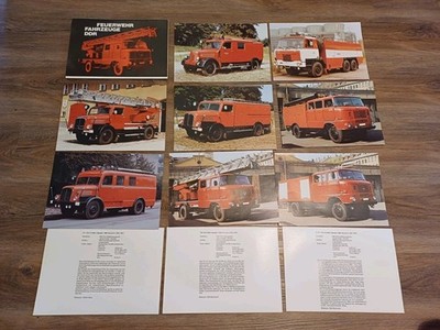 1987 Fire Brigade German Democratic Republic 16 Pictures Phenomenon Granite 27 GARANT 30K S4000 TATRA H3A