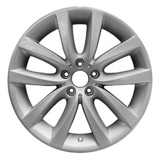 Refurbished Painted Silver Metallic Front Aluminum Wheel 19 X 8.5 36116790178