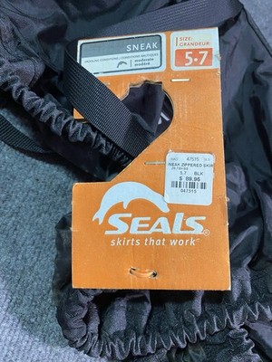 Seals Kayak  2l5.7 Spray skirt Coastal Tour sneak L Sea Kayak cockpit