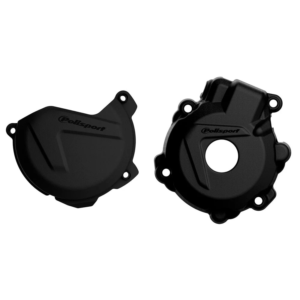 POLISPORT CLUTCH & IGNITION COVER PROTECTOR KTM EXCF250/350 14-16, FE250/350