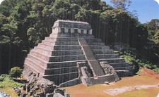 MEXICO SAN CRISTOBAL DE LAS CASA TEMPLE OF INSCRIPTIONS PALENQU