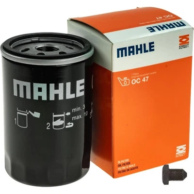 MAHLE Filtre Avec Verrouiller Vis pour VW Golf I Cabriolet 1.8 1.6 1.5 pour Audi - Photo 1/4