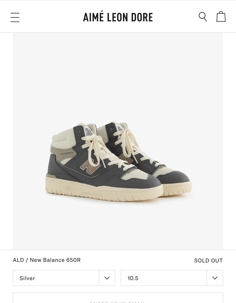 Aimé Leon Dore x New Balance 650R Grey for Sale  display picture 2