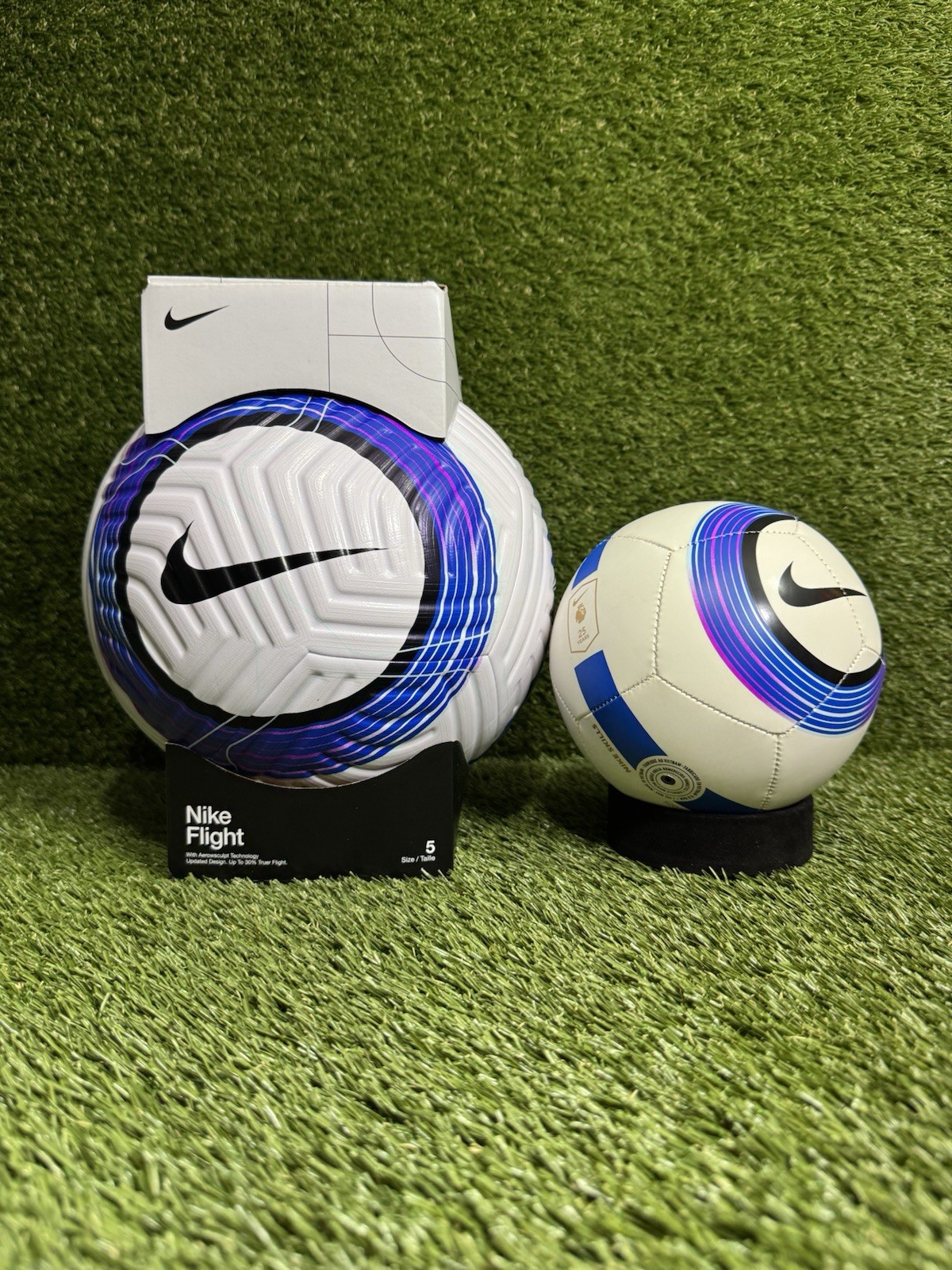 Nike Premier League Flight Soccer Ball 2025 And Mini (2 Balls)