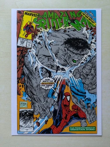 Amazing Spider-Man #328 VF+ (8.5/9.0) Final Todd Mcfarlane  Copper Age 1990