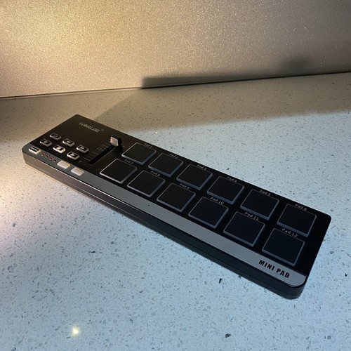 Worlde EasyPad.12 Portable Mini USB 12 Drum Pad MIDI Controller I3J8 - Picture 2 of 6