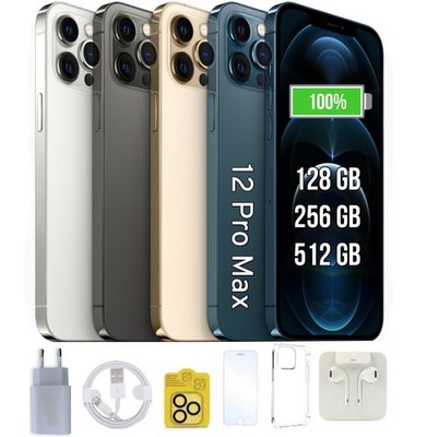 Apple iPhone 12 PRO MAX | 128 256 512 GB | 100% Batterie | Alle Farben