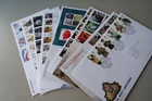 GB Fine Collection of 10 Different First Day Covers FDCs 2008-9 Special Cancels