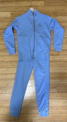 Vintage Baby Blue United Colors of Benetton Boys Sweatsuit (US 13/14)  Retro