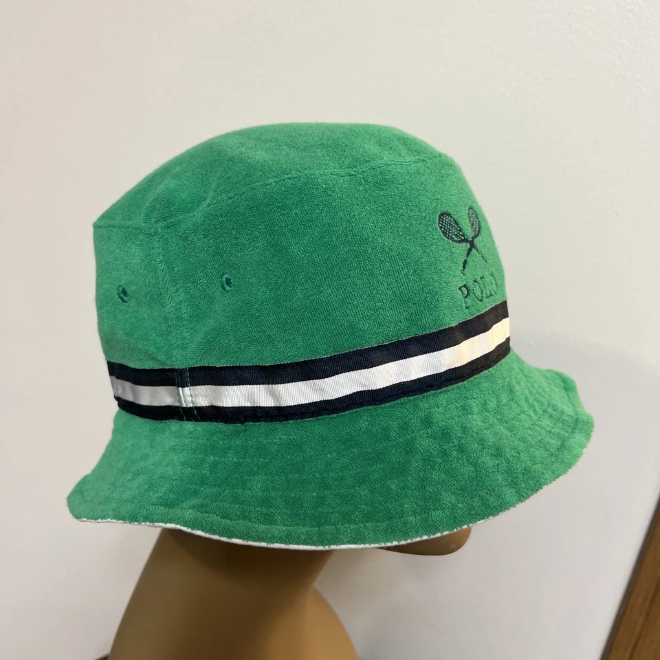 Polo Ralph Lauren Wimbledon Tennis Reversible Bucket Hat - Size S/M - Image 3 of 4