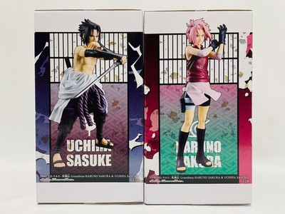 Naruto Shippuden Grandista Haruno Sakura Uchiha Sasuke Figure set