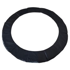 Generic 12 FT Round Trampoline Safety Pad Spring Cover Black SP1266-2 New