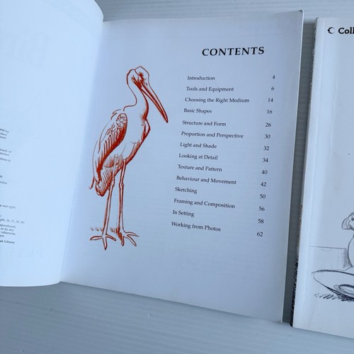 Collins Learn To Draw Books x 3 Birds Animals Comics By Partington & Byrne - Picture 6 of 15