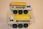 Two Vintage 1966 Matchbox Lesney Alvis Stalwart BP Oil Exploration Trucks #61