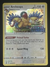 ARCHEOPS SWSH272 SILVER TEMPEST POKEMON PROMO (PRE RELEASE STAMPED, LP) on eBay