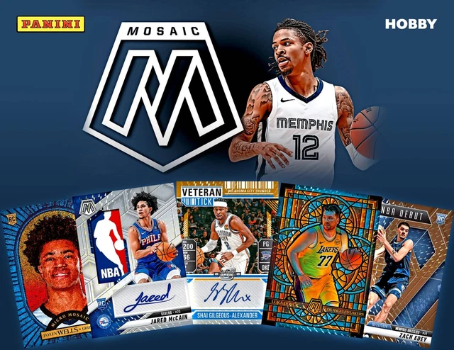2024/25 PANINI MOSAIC BASKETBALL HOBBY BOX Color Blast, Stained Glass, Micro