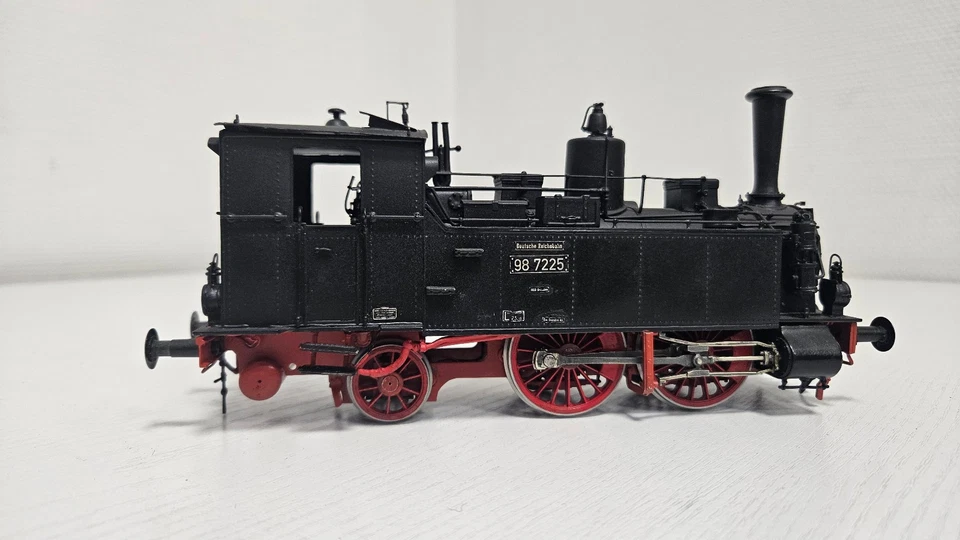 Spur 0 Dampflok BR 98 7225 der DRG, analog, Vitrinenmodell - Bild 3 von 4