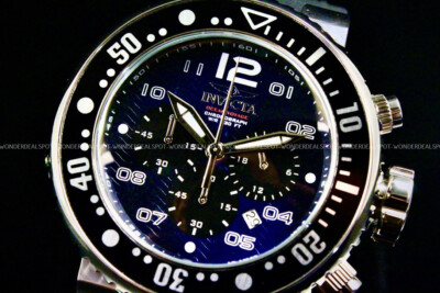Montre Homme INVICTA Pro Diver Master Of The Ocean #10782 - Étanche 300m - Acier - Occasion