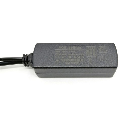 48V To 12V POE Connectors Adapter Cable Splitter Injector Power Supply Module - Photo 7/11