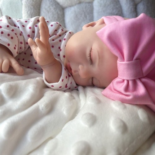 13"Drink-Wet System 2.8lb Full Body Soft Silicone Reborn Baby Doll Handmade Doll - Picture 3 of 7