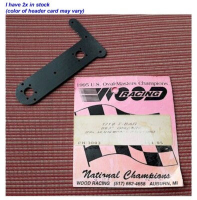 Vintage RC Car Carpet Pan Wood Racing 3003 Graphite 1/10 T