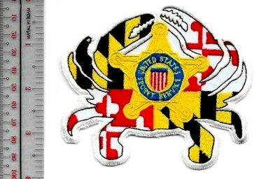 Secret Service Maryland Baltimore Field Office Agent Service Patch  NO TARIFF
