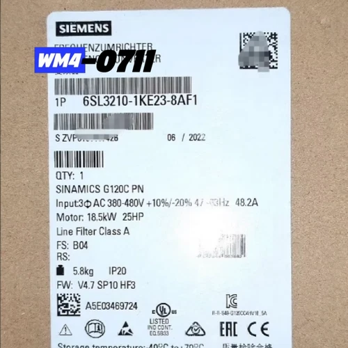 New Siemens 6SL3210-1KE23-8AF1 SINAMICS 6SL3 210-1KE23-8AF1 Free Shipping