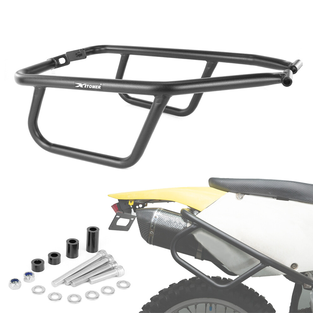 Fit For Suzuki DRZ400SM 2000-2024 Side Crash Bar Guard Saddle Bag