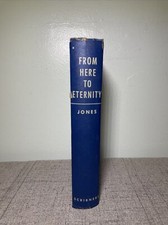 James Jones FROM HERE TO ETERNITY Signed Book Blue