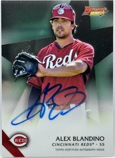2015 Bowman's Best - Best of 2015 Autographs Refractor #B15-AB Alex Blandino 🔥