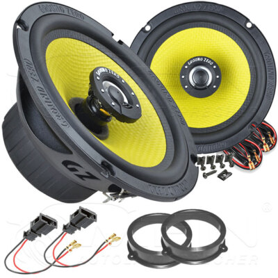 GROUND ZERO LAUTSPRECHER für AUDI A4 B6 B7 / 8E 2000-2008 Front Heck 130W #A4PG